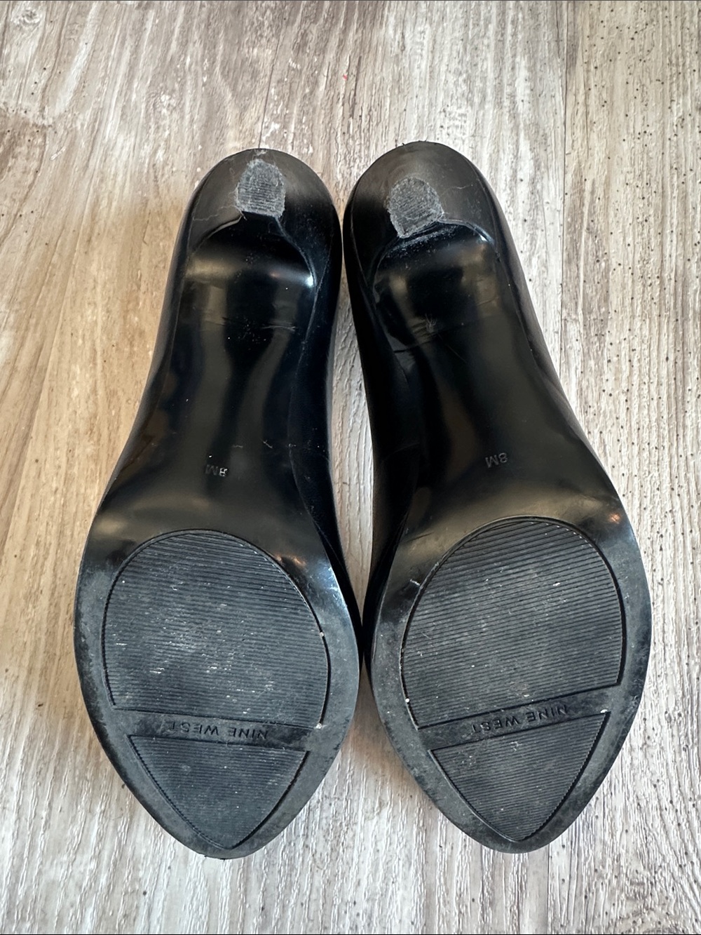 Nine West Classic Black High Heel Pumps - Women's Stylish Court Shoes - Picture 3 of 10